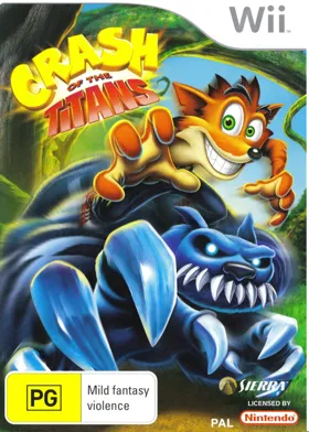 Crash of the Titans box cover front